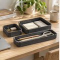 Felt Desk Organizer Tray Set — Lifestyle scene
